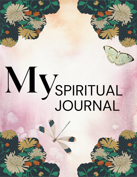 "Spiritual growth journal for guidance, mindfulness, and discipline – My Spiritual Journal to build a strong mind, self-reflection, and personal transformation."